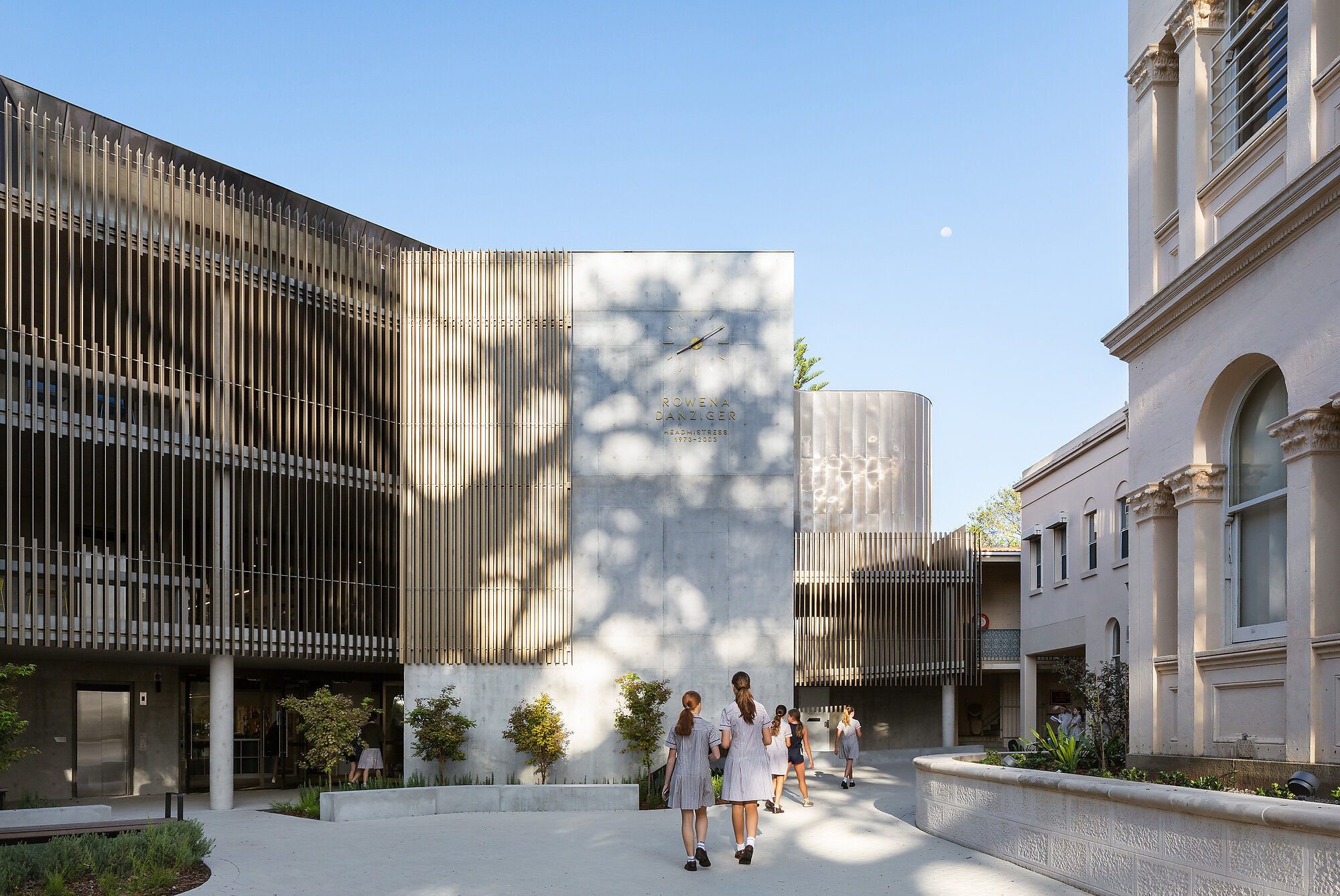 Interior photograph of Margaret Bailey Building, Ascham School by Katherine Lu